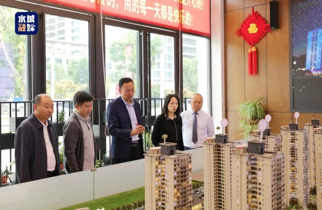 赵庆强带队调研保交楼和安置房建设工作